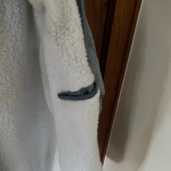 NWT Vintage Acid Wash Denim Jacket Fleece Lined Jean Anorak 80s Andy Johns - Picture 4 of 12